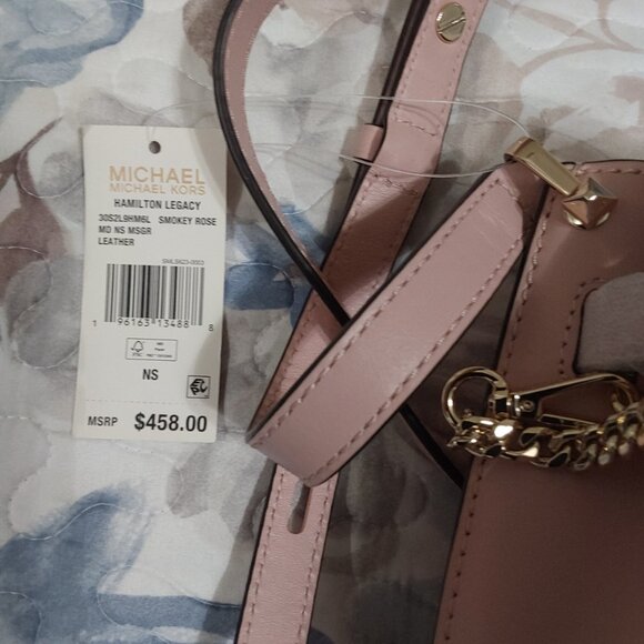 *** LOW START ***NWT Michael Kors Hamilton Legacy Handbag - Picture 3 of 13